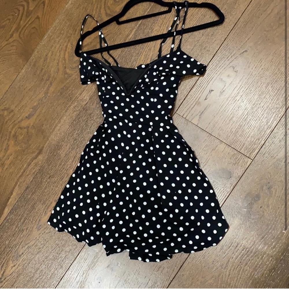 Polka dot romper